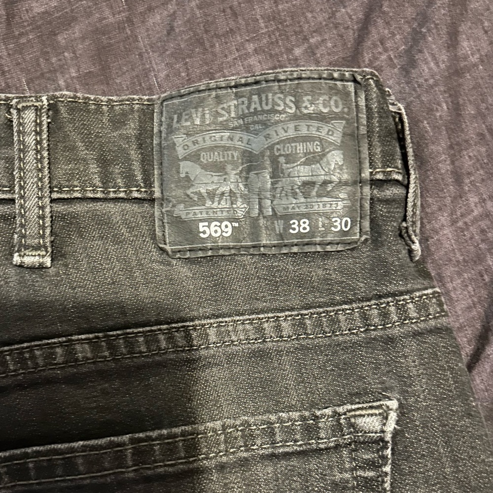 Vintage Levi's 569 Loose Straight Jeans - Picture 2 of 8